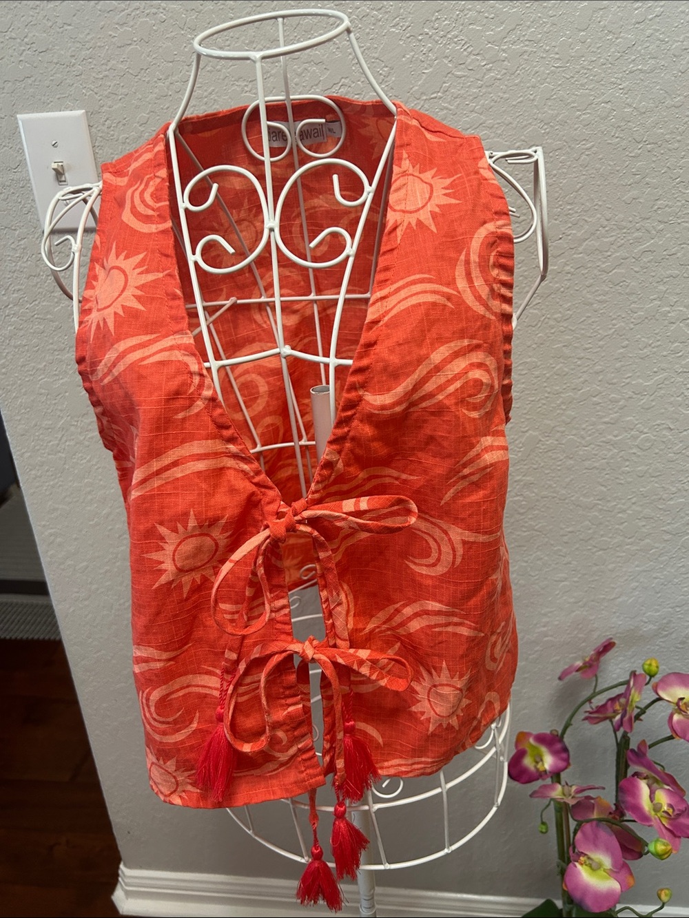 Tiare Hawaii 2 piece Orange/pink
Short Set Size M/L